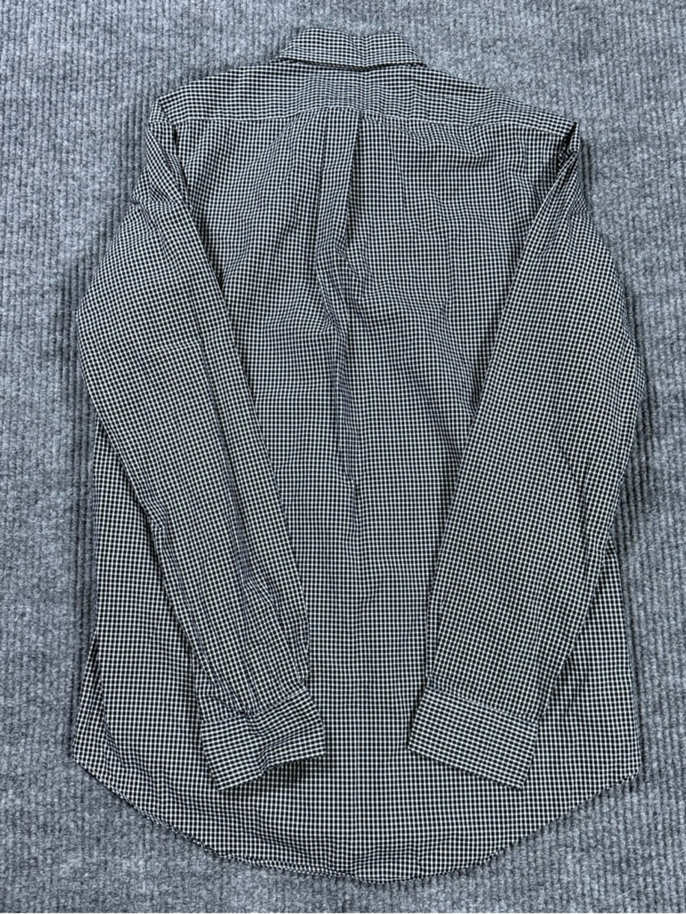 Polo Ralph Lauren Shirt Black White Gingham Long Sleeve Button Down Mens Size M - Picture 7 of 9